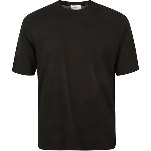 Schwarze T-Shirts und Polos R Hals , Herren, Größe: L - Ballantyne - Modalova
