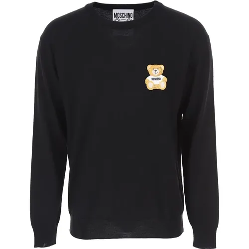 Teddy Bear Crewneck Sweatshirt , male, Sizes: XL, XS - Moschino - Modalova