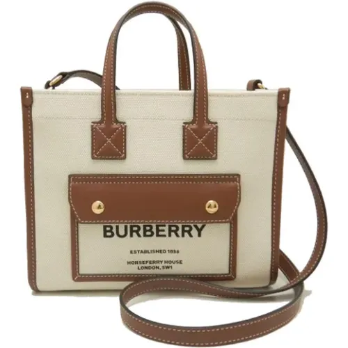 Pre-owned Leather totes , female, Sizes: ONE SIZE - Burberry Vintage - Modalova