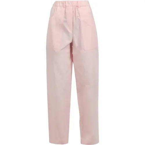 Linen and Cotton Pants , female, Sizes: XS, S - Ottod'Ame - Modalova