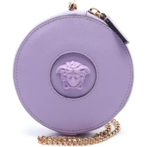 Pre-owned Leather pouches , female, Sizes: ONE SIZE - Versace Pre-owned - Modalova