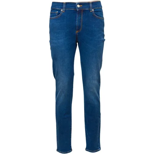 Slim-fit Denim Jeans , female, Sizes: W28, W32, W27 - Roy Roger's - Modalova