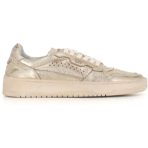 Platino Leather Sneaker , female, Sizes: 4 2/3 UK, 3 UK, 6 UK - Lemargo - Modalova