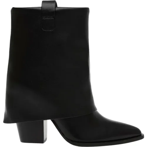 Lark Western Style Ankle Boot , female, Sizes: 3 1/2 UK - Steve Madden - Modalova