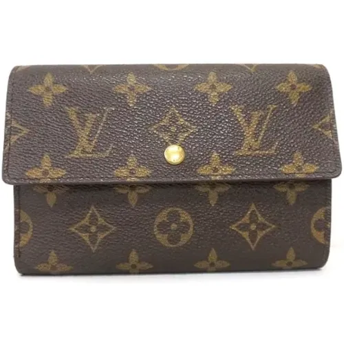 Pre-owned Canvas wallets , female, Sizes: ONE SIZE - Louis Vuitton Vintage - Modalova