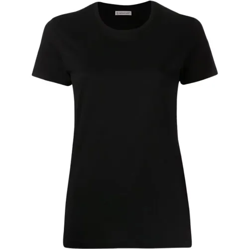 Klisches Logo-T-Shirt , Damen, Größe: L - Moncler - Modalova