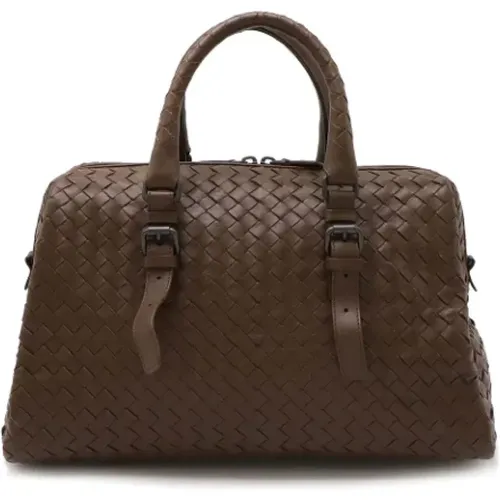 Pre-owned Leather handbags , female, Sizes: ONE SIZE - Bottega Veneta Vintage - Modalova