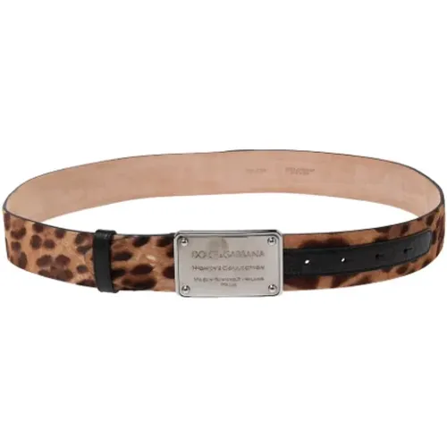 Pre-owned Fabric belts , female, Sizes: ONE SIZE - Dolce & Gabbana Pre-owned - Modalova