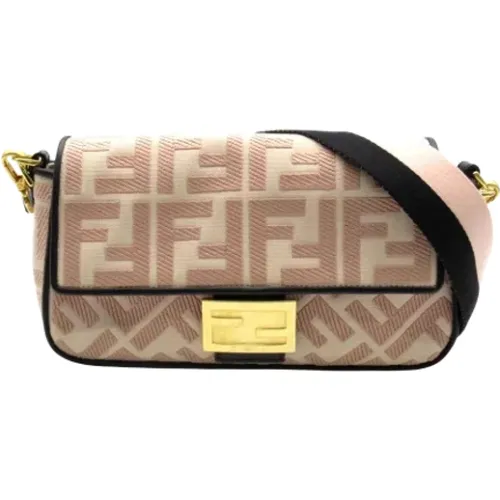 Pre-owned Canvas fendi-bags , female, Sizes: ONE SIZE - Fendi Vintage - Modalova