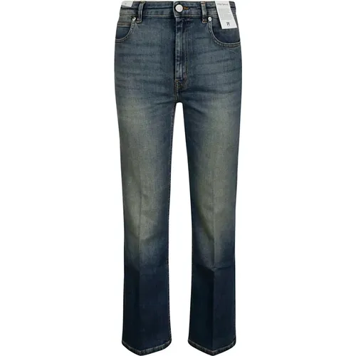 Breite Jeans , Damen, Größe: W30 - PT Torino - Modalova