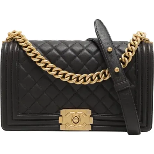 Pre-owned Leather chanel-bags , female, Sizes: ONE SIZE - Chanel Vintage - Modalova