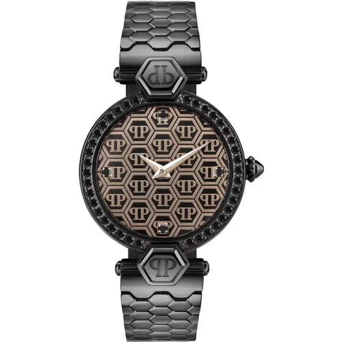Couture Stainless Steel Watch , female, Sizes: ONE SIZE - Philipp Plein - Modalova