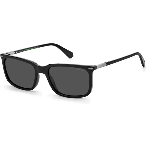 Schwarze Harz-Sonnenbrille UV-Schutz - Polaroid - Modalova