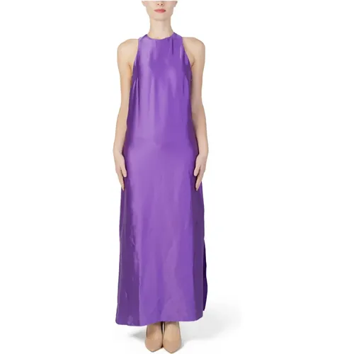 Long Dress for Women - Autumn/Winter Collection , female, Sizes: XS - Mango - Modalova