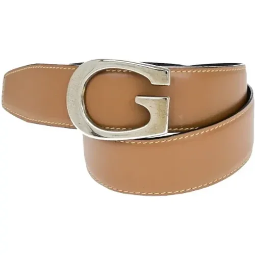 Pre-owned Leder grtel , Damen, Größe: ONE Size - Gucci Vintage - Modalova