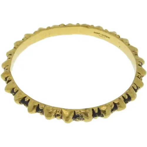 Pre-owned Metal bracelets , female, Sizes: ONE SIZE - Yves Saint Laurent Vintage - Modalova