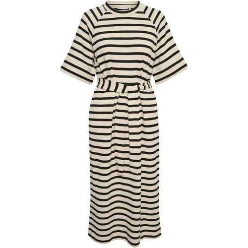Striped Dress Black/White , female, Sizes: M, XS - InWear - Modalova