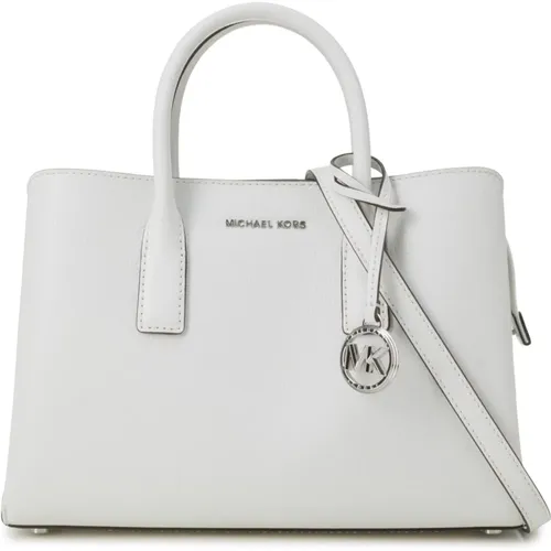 Handtasche aus genarbtem Leder mit Silber-Nieten , Damen, Größe: ONE Size - Michael Kors - Modalova