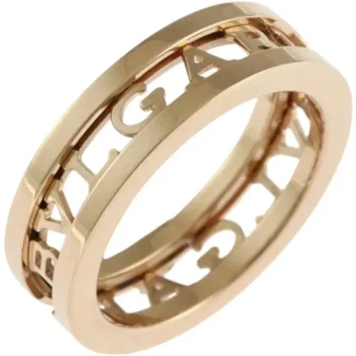 Pre-owned Rose Gold rings , female, Sizes: ONE SIZE - Bvlgari Vintage - Modalova