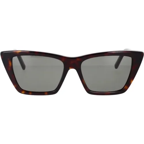 Best Selling Female Sunglasses SL 276 Mica 033 , female, Sizes: 55 MM - Saint Laurent - Modalova