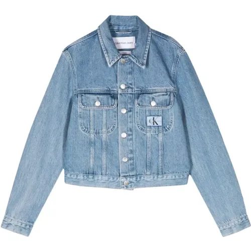 Denim Denim Jacket , female, Sizes: M, XS - Calvin Klein Jeans - Modalova