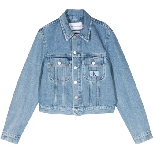 Denim Denim Jacket , female, Sizes: XS - Calvin Klein Jeans - Modalova