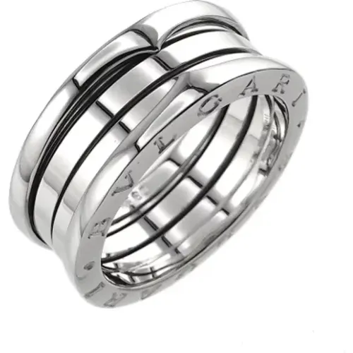 Pre-owned White Gold rings , female, Sizes: ONE SIZE - Bvlgari Vintage - Modalova