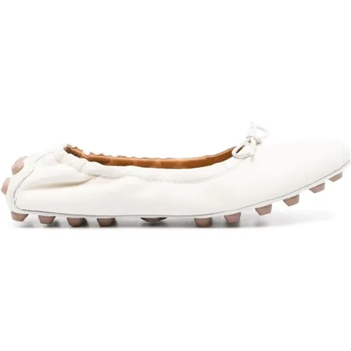 Modern Bow Detail Flat Shoes , female, Sizes: 3 UK, 8 UK - TOD'S - Modalova