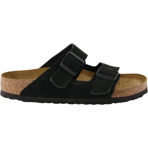 Arizona Slide Sandals , male, Sizes: 7 UK, 8 UK, 10 UK, 5 UK, 9 UK, 4 UK - Birkenstock - Modalova