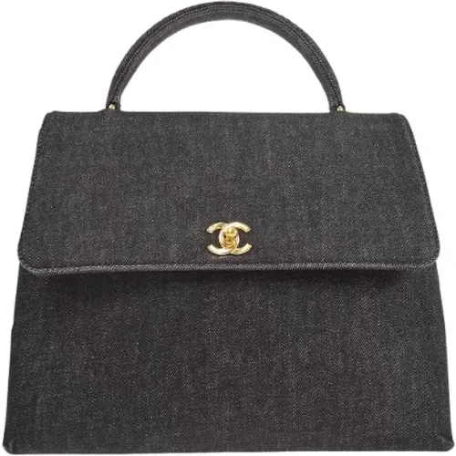 Pre-owned Denim chanel-bags , female, Sizes: ONE SIZE - Chanel Vintage - Modalova