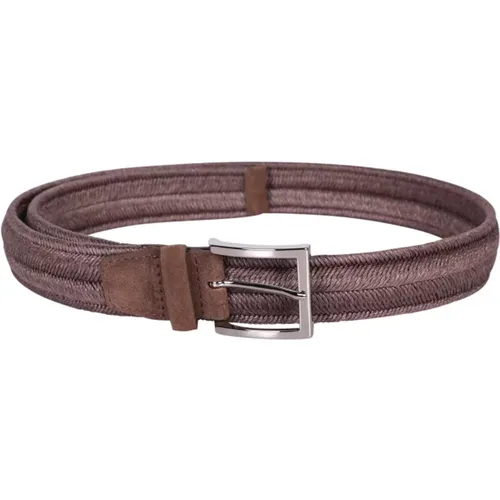 Woven Rope Belt Ss24 , male, Sizes: 110 CM, 115 CM - Orciani - Modalova