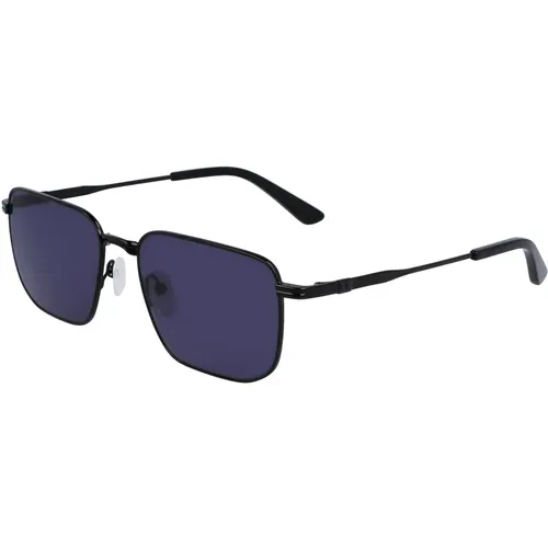 Blue Sunglasses , male, Sizes: 55 MM - Calvin Klein - Modalova