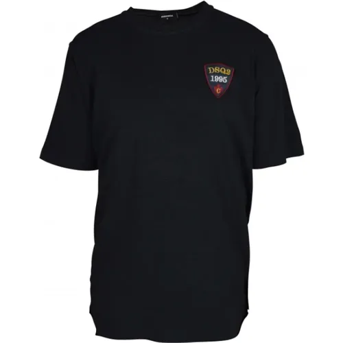 Anthrazitgrau Oversized T-Shirt - Dsquared2 - Modalova
