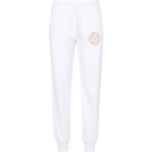 Womens Clothing Trousers Ss24 , female, Sizes: XS, M - Versace Jeans Couture - Modalova