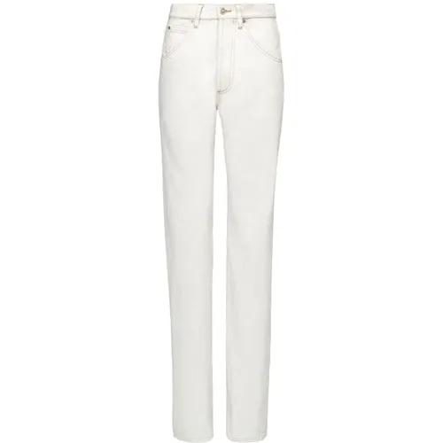 Ice High-Waisted Denim Jeans , female, Sizes: W25, W27, W26 - Maison Margiela - Modalova