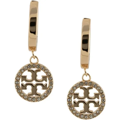 Pave Huggie Hoop Ohrring Zubehör - TORY BURCH - Modalova