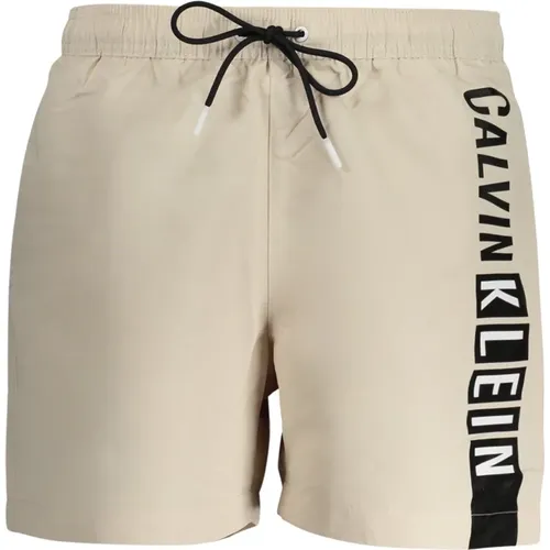 Herren Badeboxer mit Slip , Herren, Größe: S - Calvin Klein - Modalova