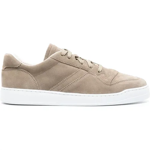 Suede Sneakers , male, Sizes: 8 UK, 9 UK, 6 UK - Doucal's - Modalova