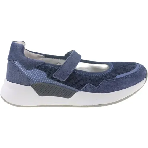 Blaue Walking Strap Schuhe Kollektion Verkauf , Damen, Größe: 42 1/2 EU - Gabor - Modalova