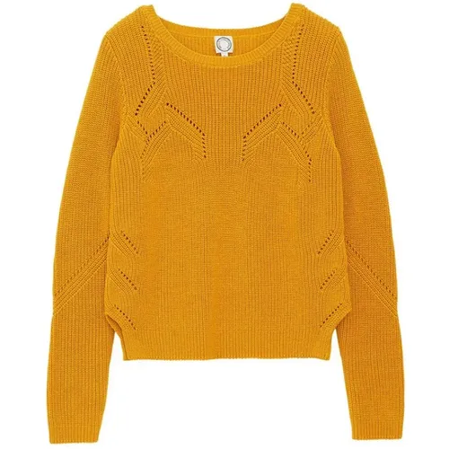 Mutiger Senf Pullover , Damen, Größe: M - Ines De La Fressange Paris - Modalova