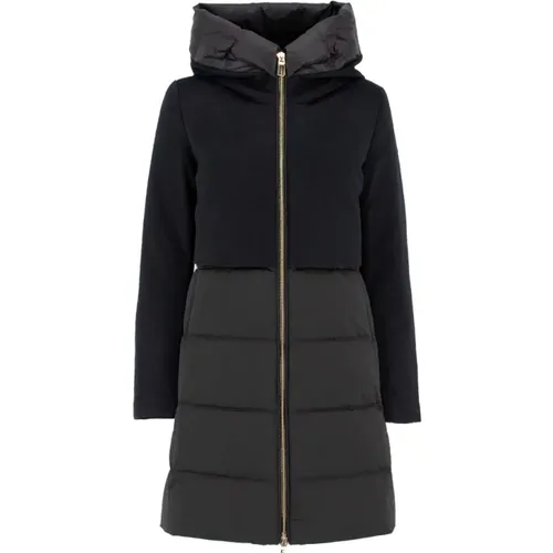 Women`s Clothing Jackets Coats Nero Aw23 , female, Sizes: S, L, M - Duno - Modalova