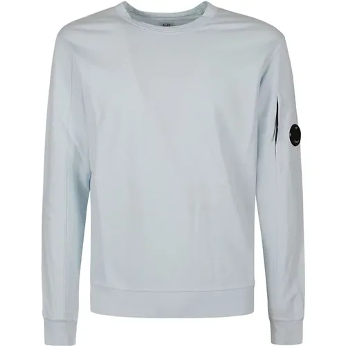 Gemütlicher Fleece-Sweatshirt , Herren, Größe: L - C.P. Company - Modalova