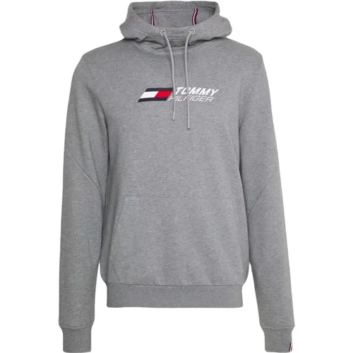 Essential Hoodie , Herren, Größe: L - Tommy Hilfiger - Modalova