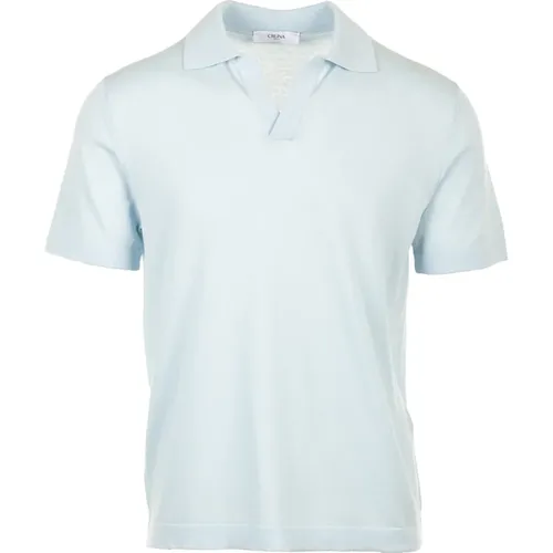 Clear Polo Shirt , male, Sizes: L - Cruna - Modalova