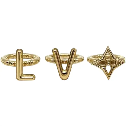 Pre-owned Metal louis-vuitton-jewelry , female, Sizes: ONE SIZE - Louis Vuitton Vintage - Modalova