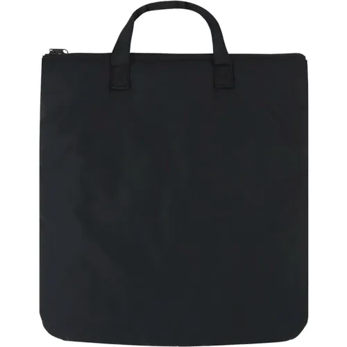 Nylon Tote Bag with Silver Hardware , male, Sizes: ONE SIZE - Comme des Garçons - Modalova