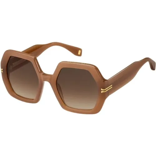 Braune Sonnenbrille für Frauen - Marc Jacobs - Modalova