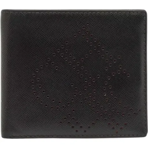 Pre-owned Leather wallets , male, Sizes: ONE SIZE - Carolina Herrera Pre-owned - Modalova