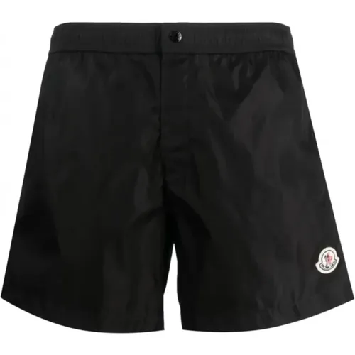 Webbing Swim Shorts Size: XL, colour: , male, Sizes: XL, S, L - Moncler - Modalova