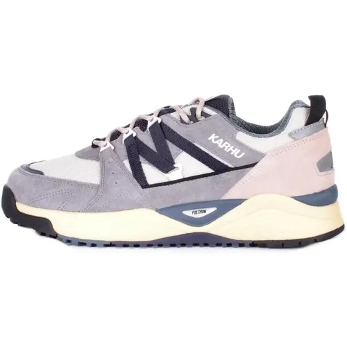 Grey Sneakers with Logo , male, Sizes: 10 1/2 UK - Karhu - Modalova